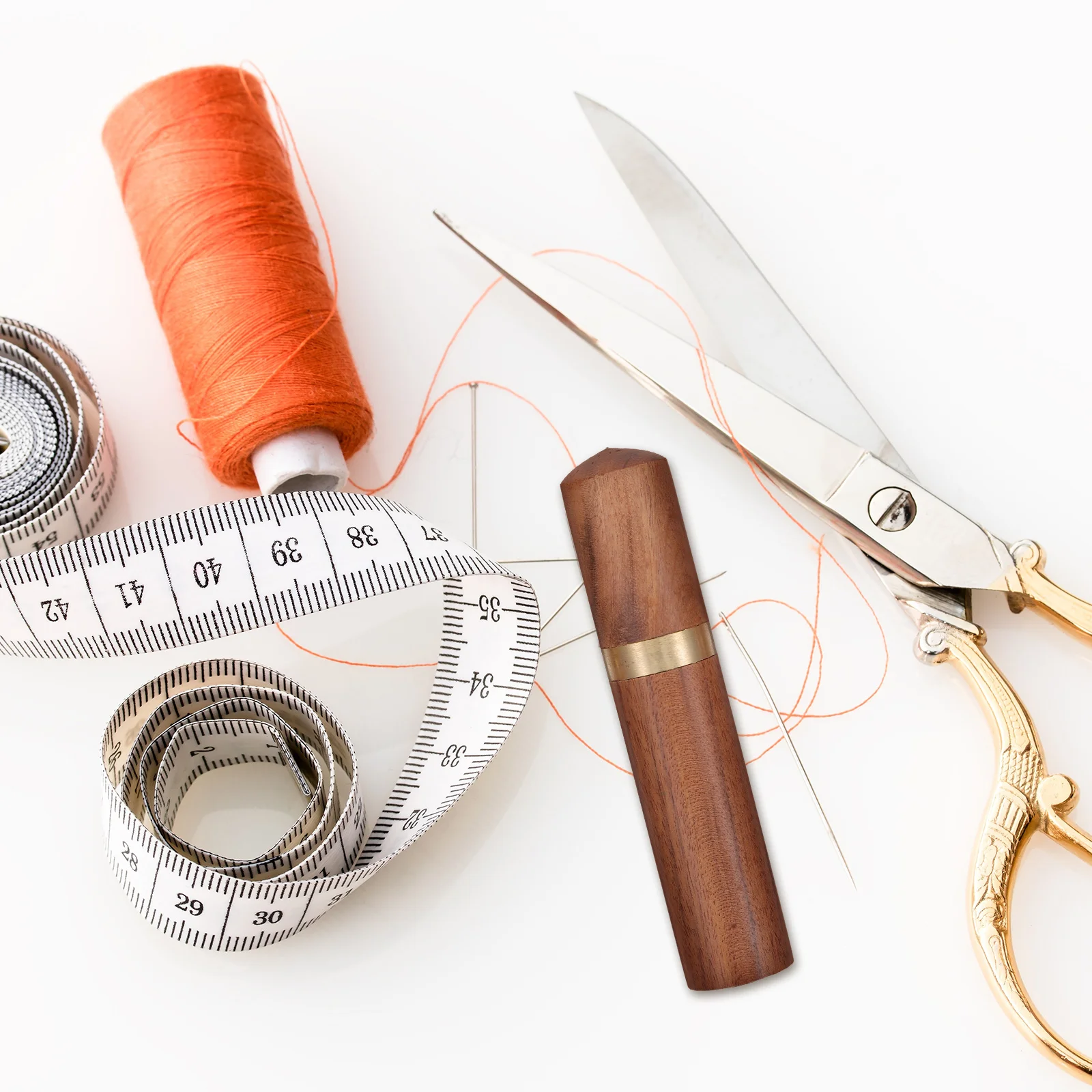 

3pcs Sewing Needle Holder Wood Storage Box Bottles for Knitting Cross Stitch Needles Lightweight Portable Wooden