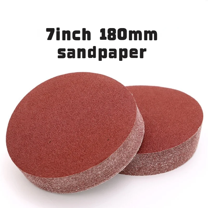 15 Cái/bộ 7Inch 180Mm Vòng Móc Vòng Giấy Nhám Cát Tấm Nhám 80-5000 Chà Nhám Đĩa Cho Gỗ đồ Dùng Kim Loại Đánh Bóng Ceaning