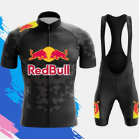 New 2025 Red Bull Cycling Jersey Road Bike Maillot JERSEY Shorts Set Men Women Fast Dry Ropa Ciclismo Bicycl T-shirt Clothing