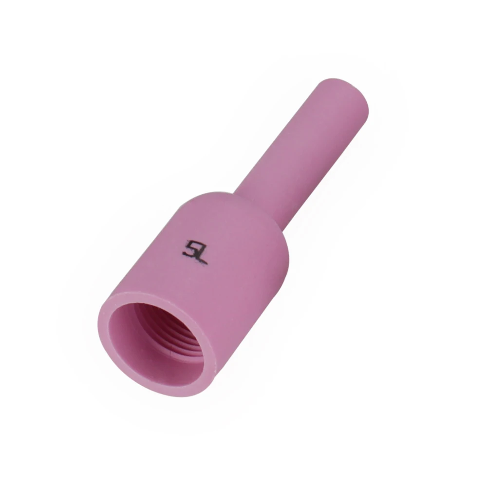 Boquillas de alúmina para soplete de soldadura TIG WP17 18 26, accesorios consumibles, 76mm, caja de 10 piezas, 54N14L, 54N15L, 54N16L, 54N17L