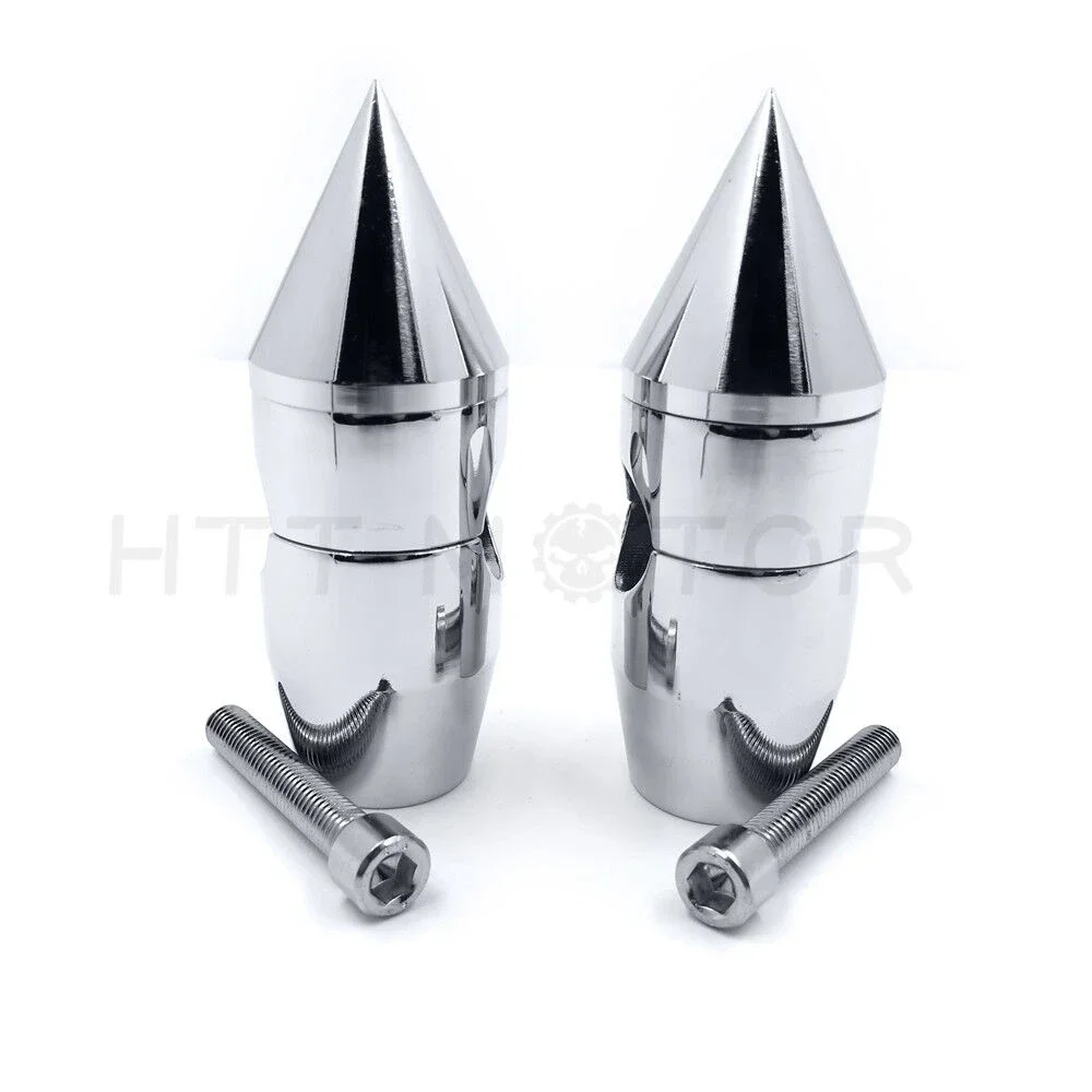 

1/4" Spike Handlebar Risers for Harley Davidson Softail Dyna Sportster Custom 1" Aftermarket Motorcycle Parts