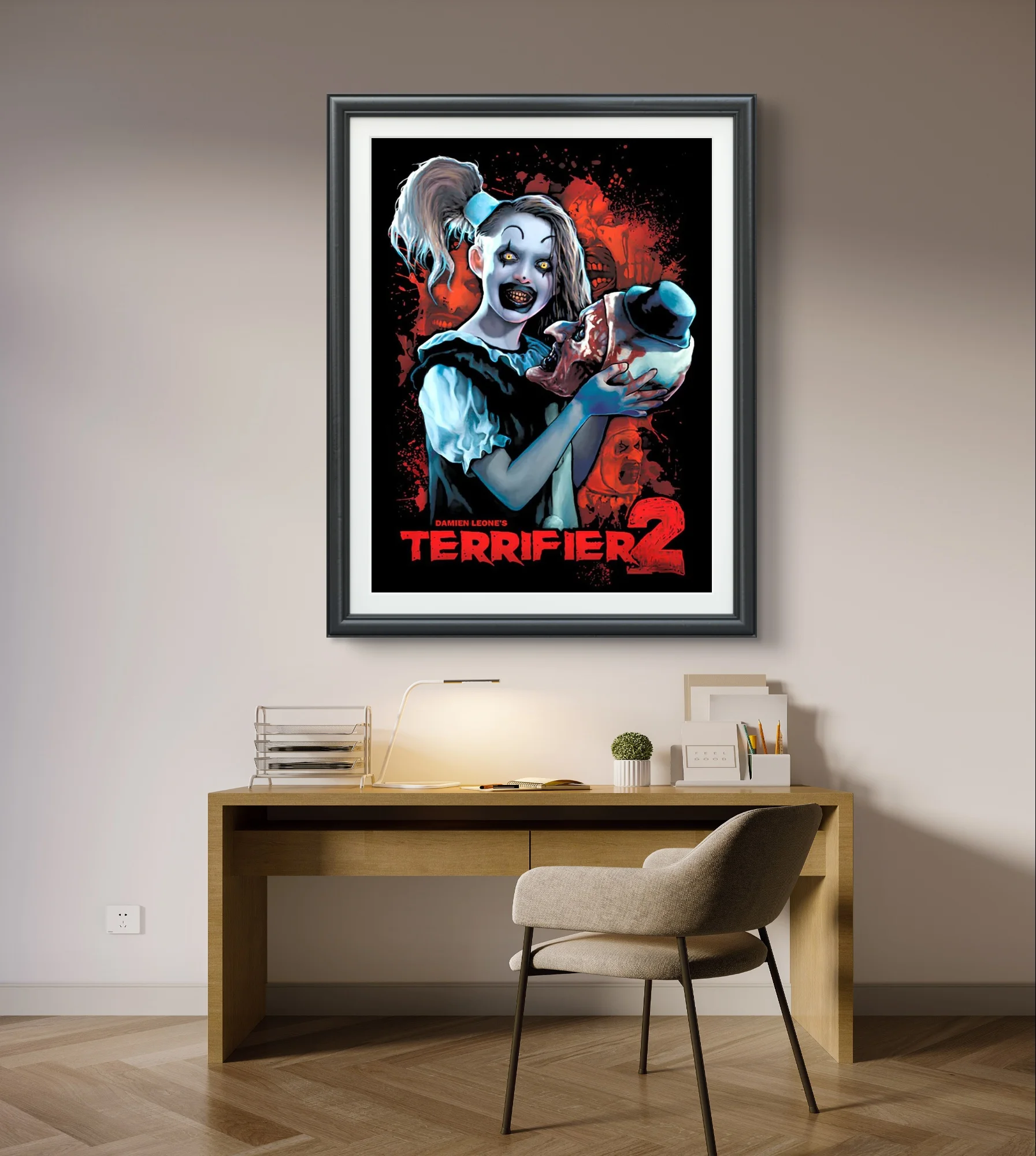 فيلم مرعب الرعب المهرج الماس اللوحة عطلة الرعب ديكور Diy بها بنفسك الماس التطريز فسيفساء اللوحة ديكور المنزل