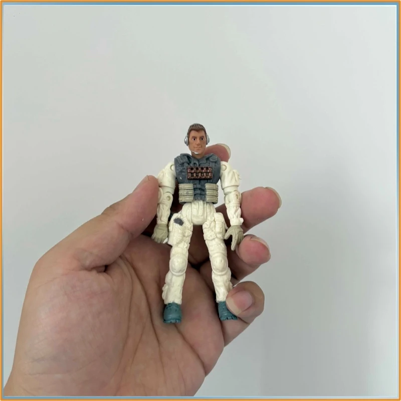 Echte Loose Goods Lanard 3,75" Special Forces bewegliche Actionfigur – Modellspielzeug, keine Box, nicht für Perfektionisten