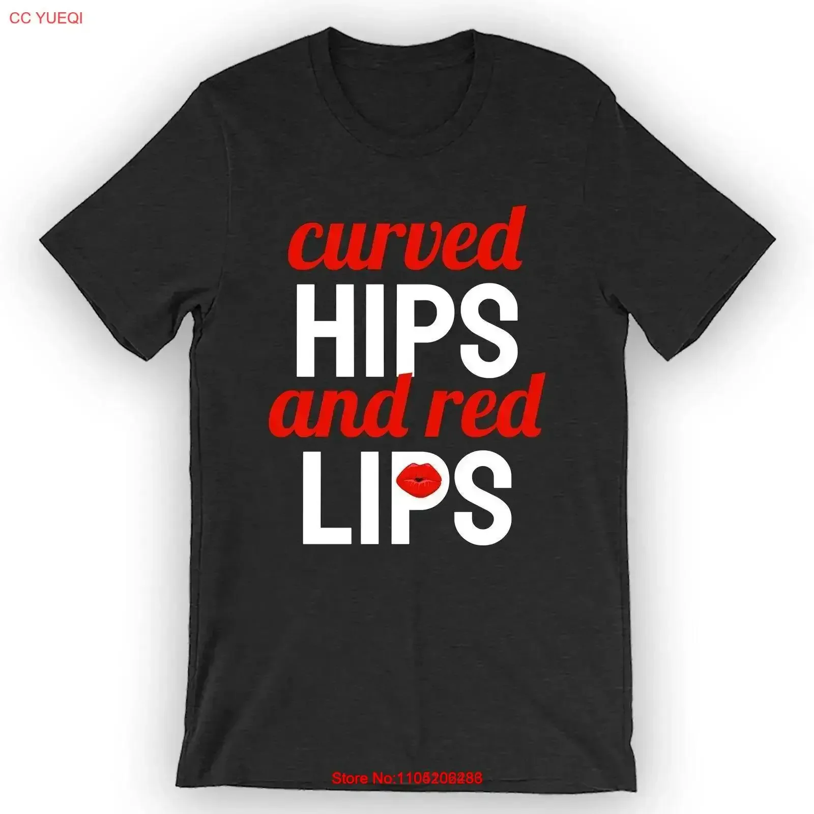 

Футболка с изогнутыми бедрами и красными губами Визажист винтажный стираный топ для повседневной носки графический мужской модный удобный унисекс