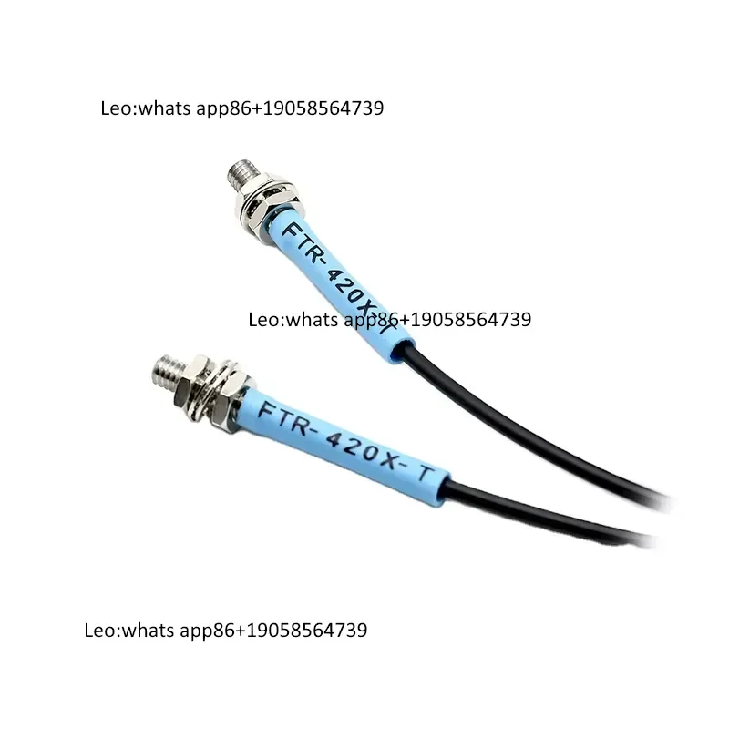 CORON Brand FTR-420X-T Fiber Optic Sensor Cables That Are Paired With Amplifier to Detect Track Objects in Harsh Environments