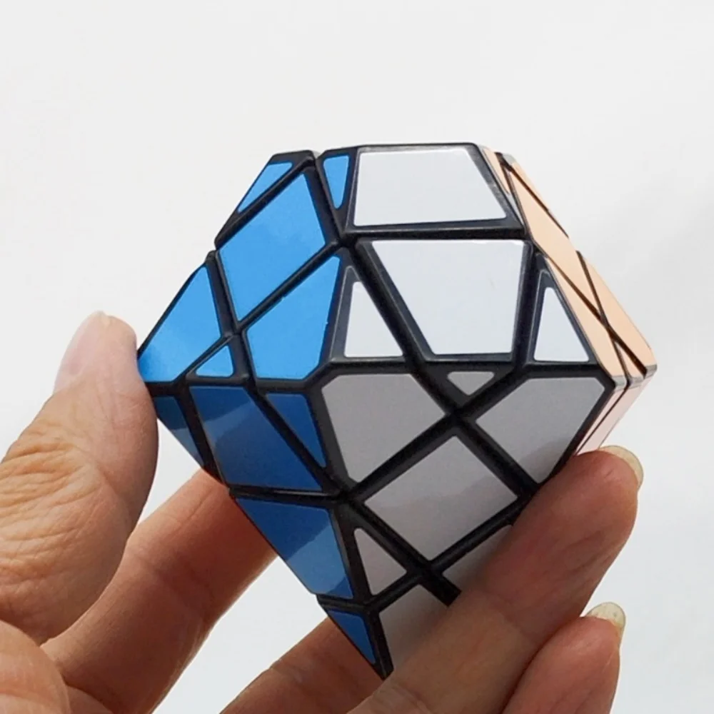 Diansheng-プロのマジックキューブ,教育玩具,3x3x3形状モード,六角形の石の軸を備えたピラミッド型ダイヤモンドパズル