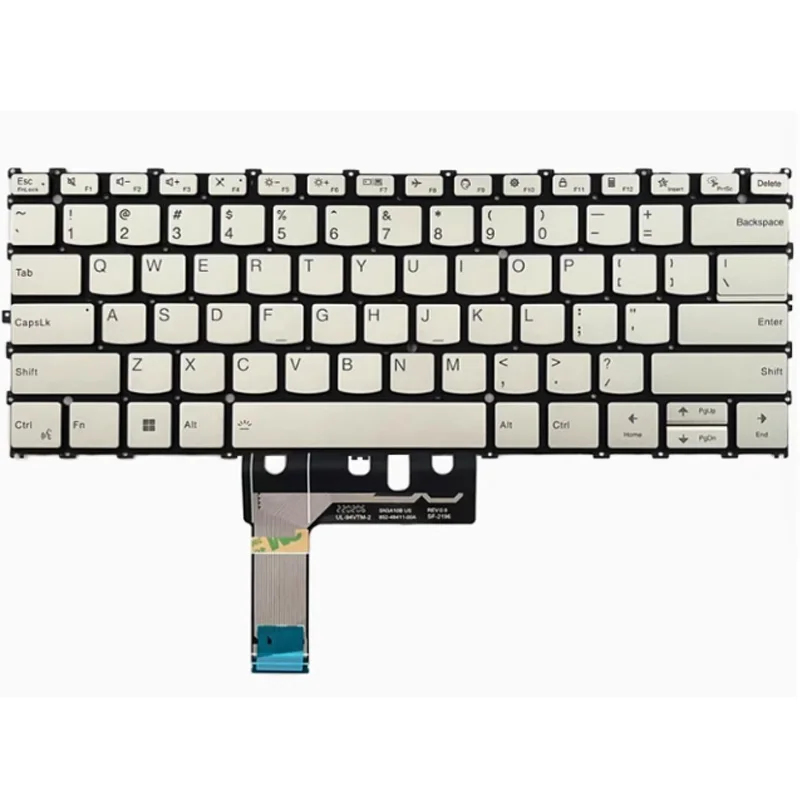 

Подходит для клавиатуры ноутбука Lenovo Yoga Slim 9 14IAP7 82T0 PT4UXB SN21F30316