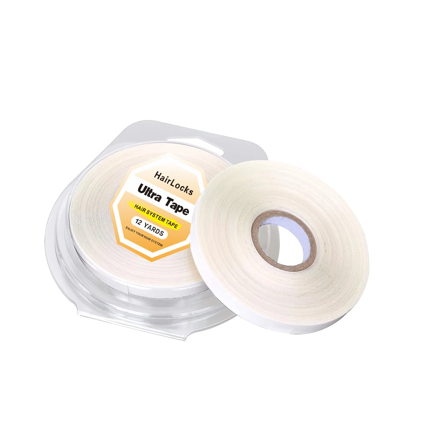12 Yards/Roll Hair System Tape For Hair Extensions No Shine Bonding Double-Sided Wig Tape Adhesive Replace Tape