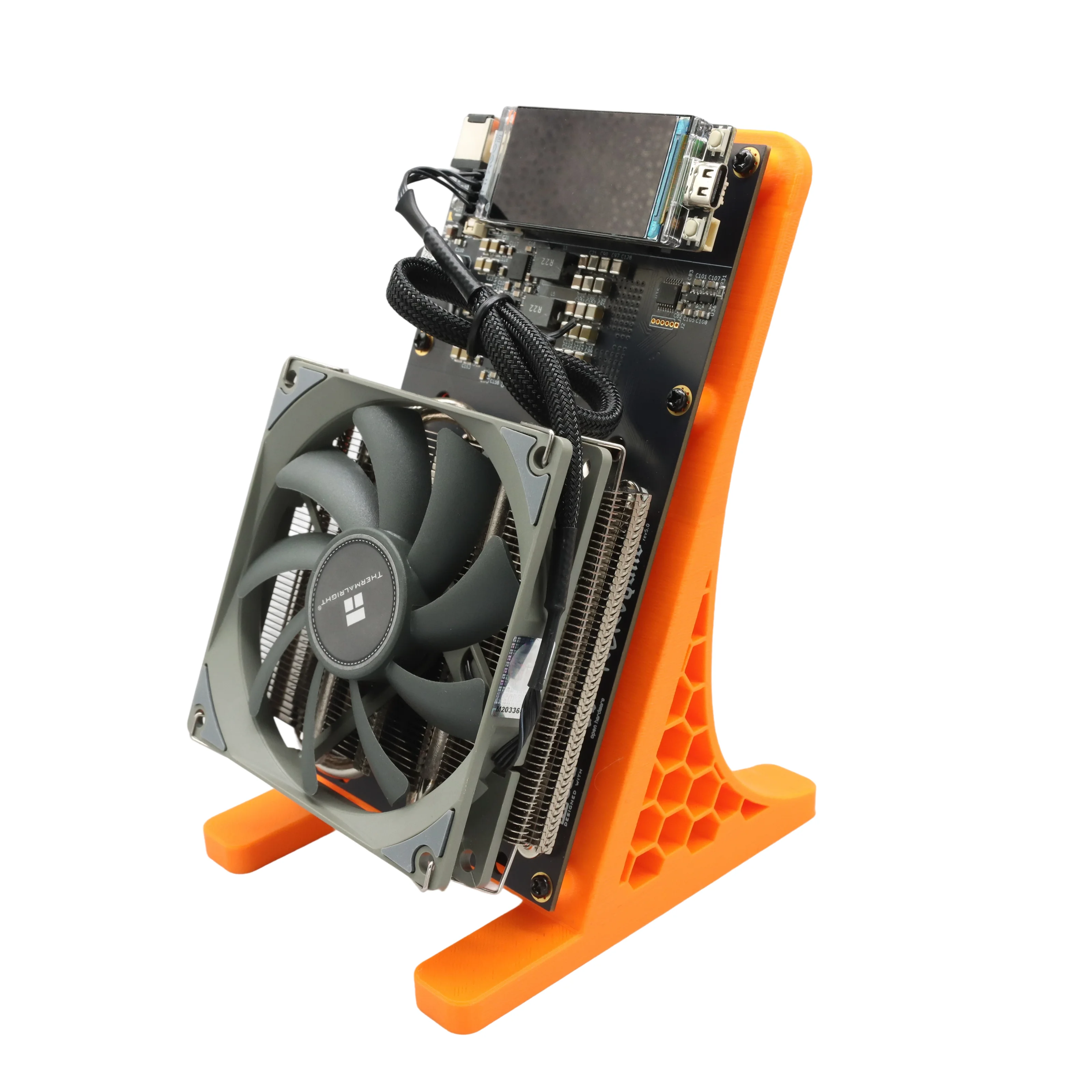 Open Source NerdQaxe++ 65W 4.8Th/s BM1370 Asic-chip Open Source Bitcoin Miner met PSU - afbeelding 2