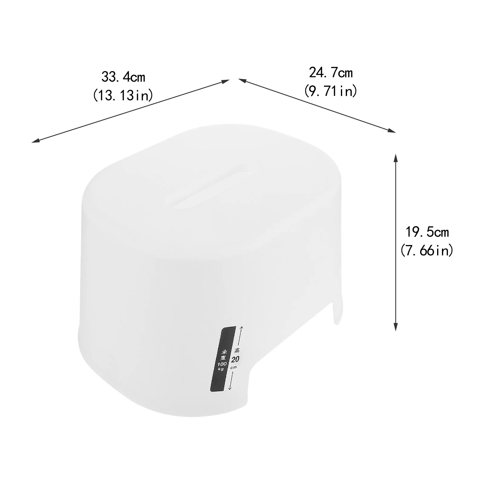 1 قطعة البراز المضادة للانزلاق العملي خفيفة الوزن مسند القدمين عدم الانزلاق الحمام المنزلية البراز عدم الانزلاق مسند القدمين