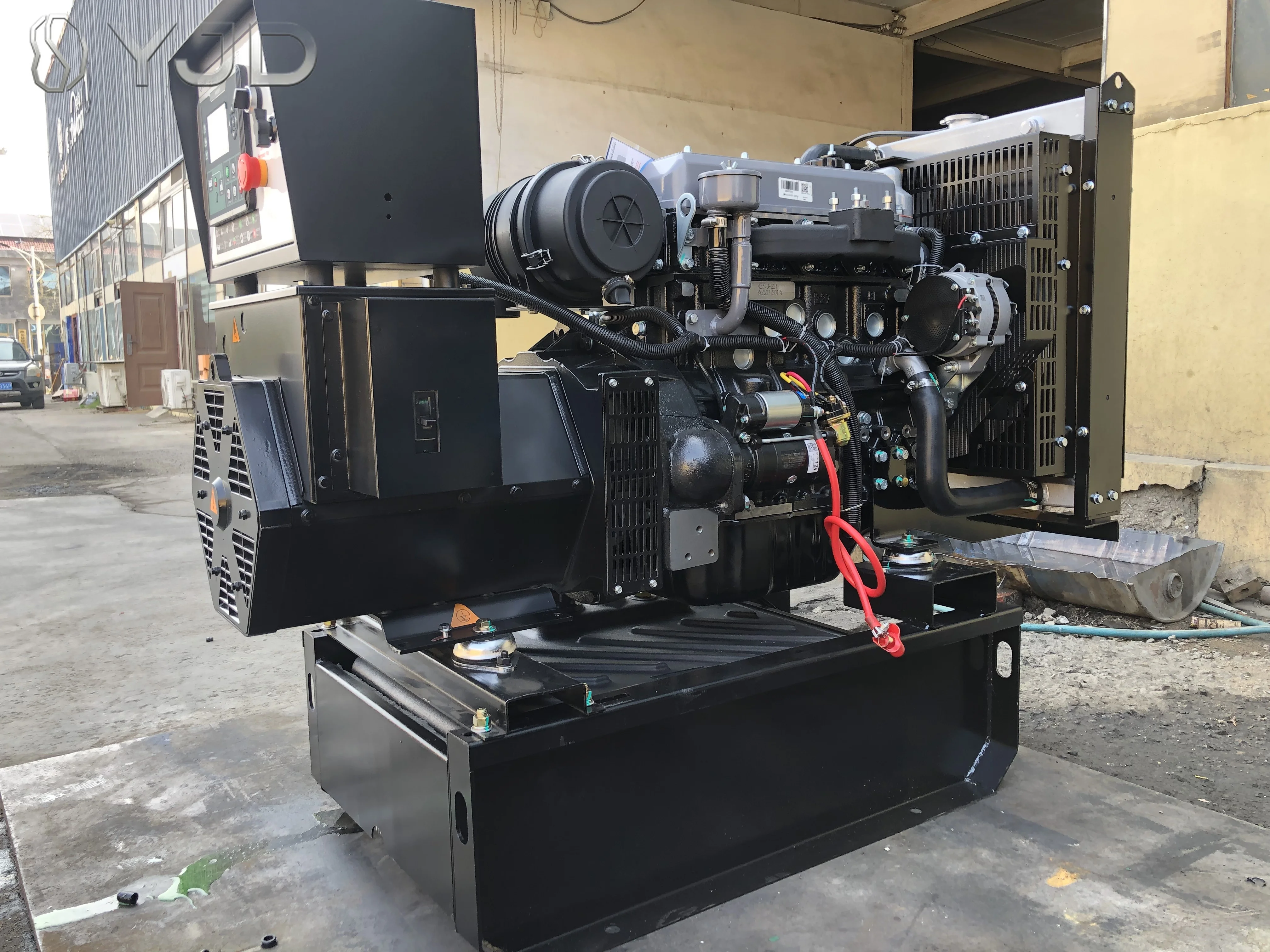 Hot Sale Single/Three Phase SEDC Engine Brand 30KVA 50KVA Diesel Generator Set  Open Frame 50/60HZ With AST 1500/1800RPM