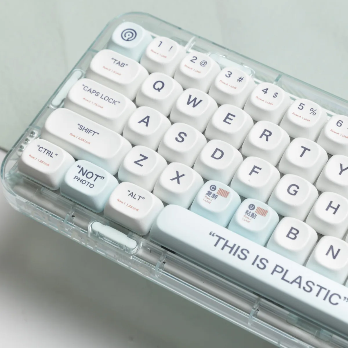 PBT Material MOA Profile 144Key Plastic  Dye sublimation Keycap Fits MX Switch 61/64/68/75/86/98/104 Mechanical Keyboard Keycap