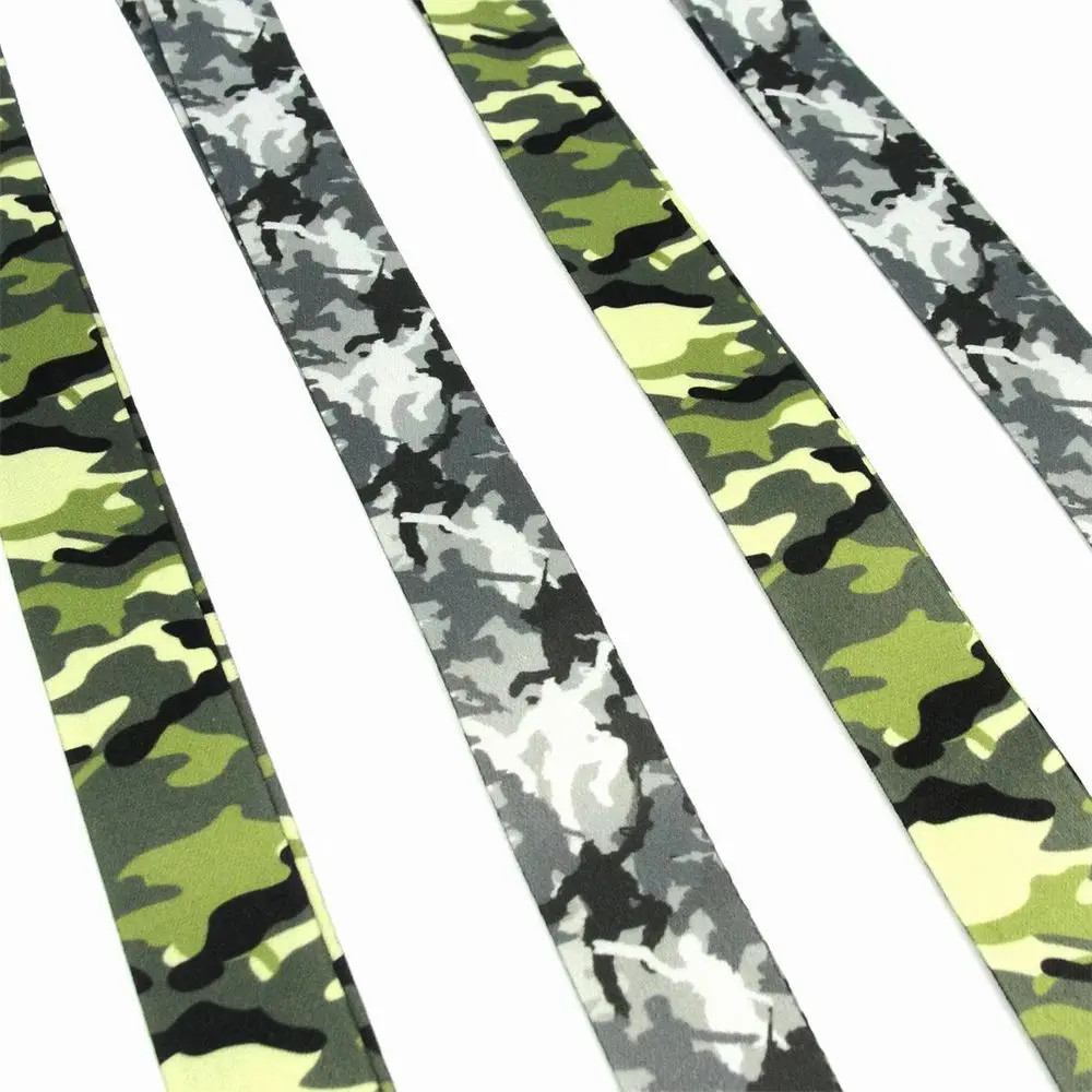 Webbings Lint Telefoonkoordriem Sleutelhangerhouder Hangtouw Telefoonlint Camouflage Lanyards Telefoonhangtouw Nekriemen