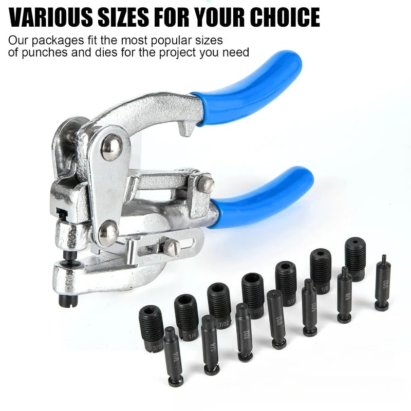 2026 New Multi-function Manual Hole Punch Plier Portable Metal Sheet Punching Eyelet Opening Tool Wholesale