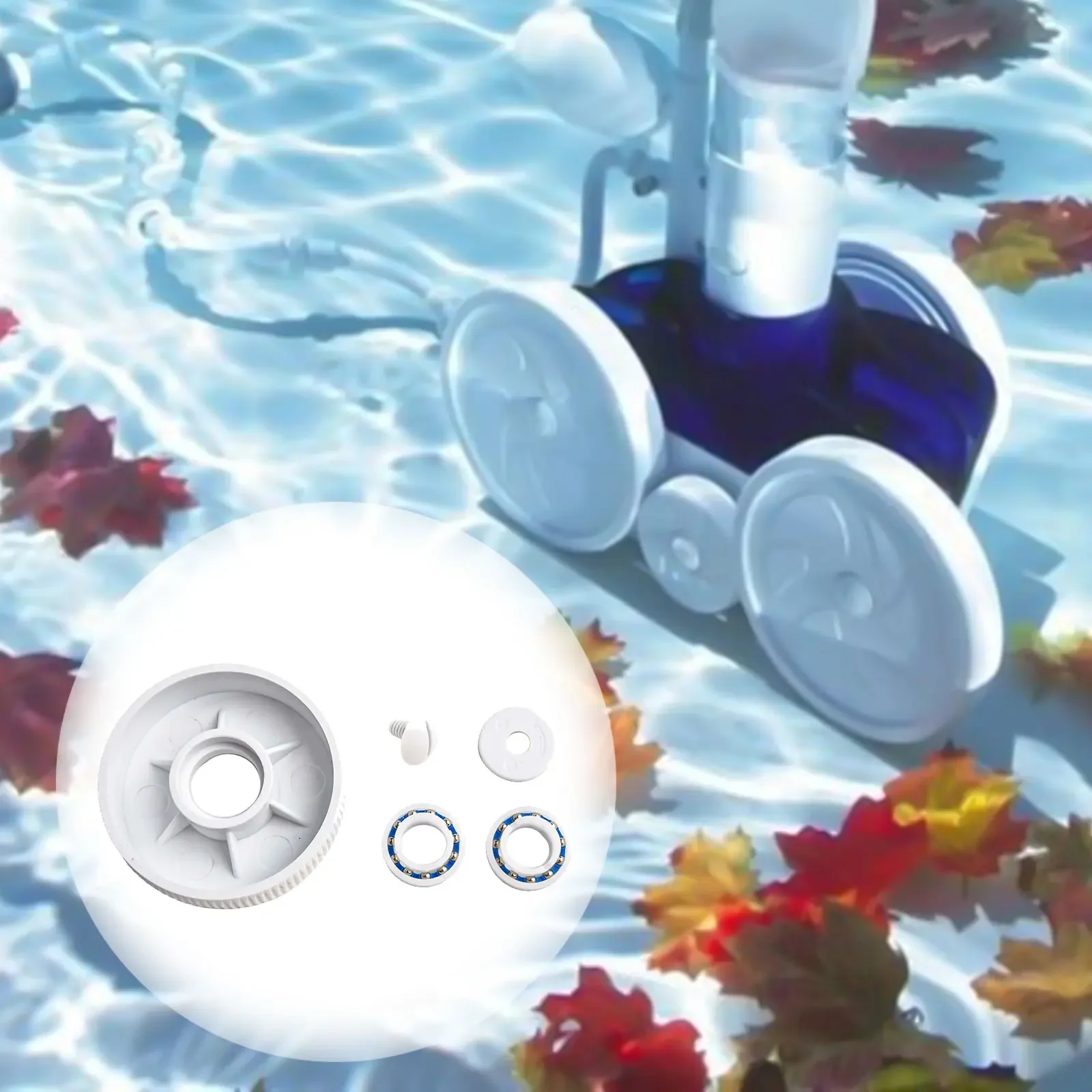 Comprehensive Idler Wheel Replacement Set For Polaris Pool Cleaners Simple Installation With Essential Components