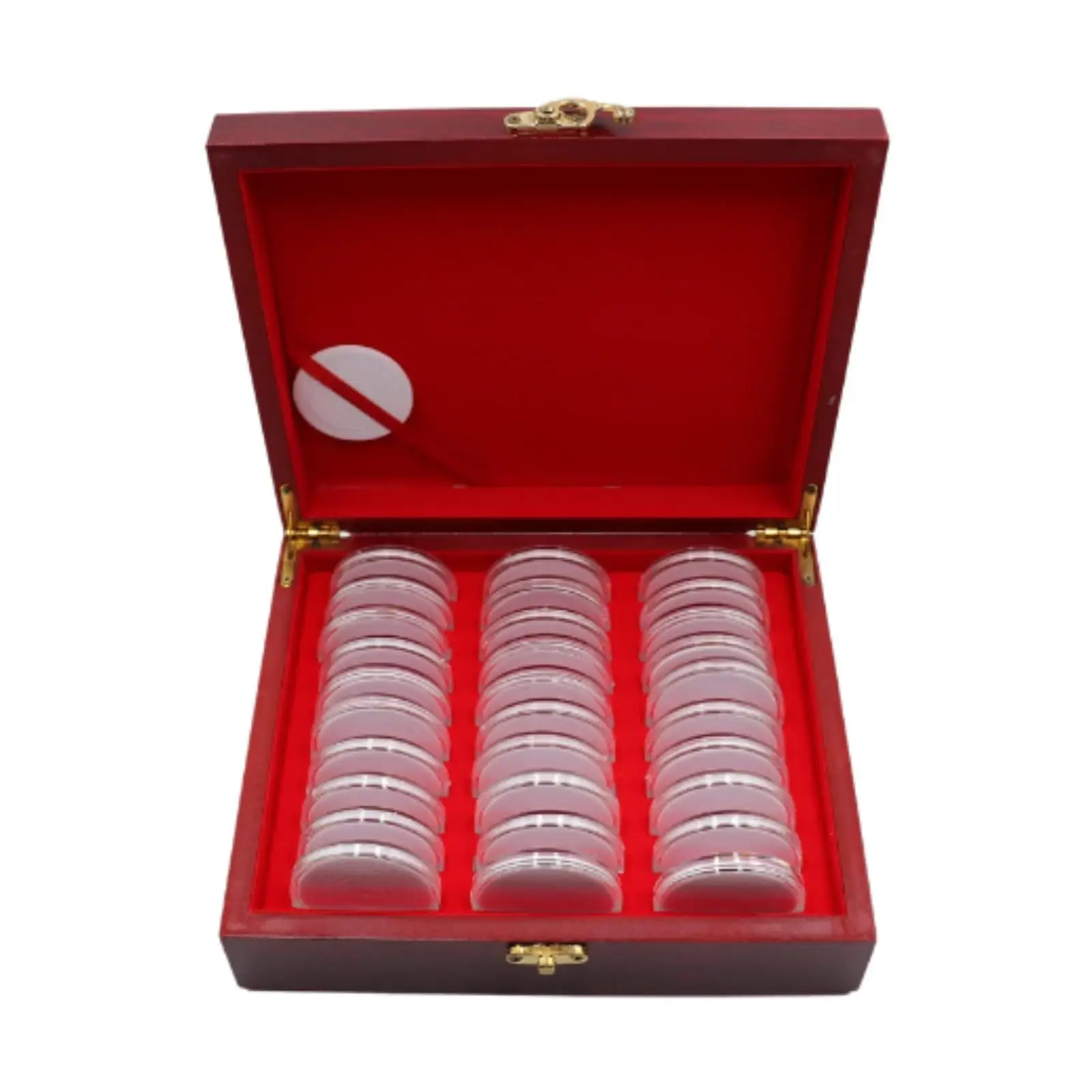 Commemorative Collection Box Storage Container Medal Storage Case Medal Shell Protective Box Dollar Storage Container Case