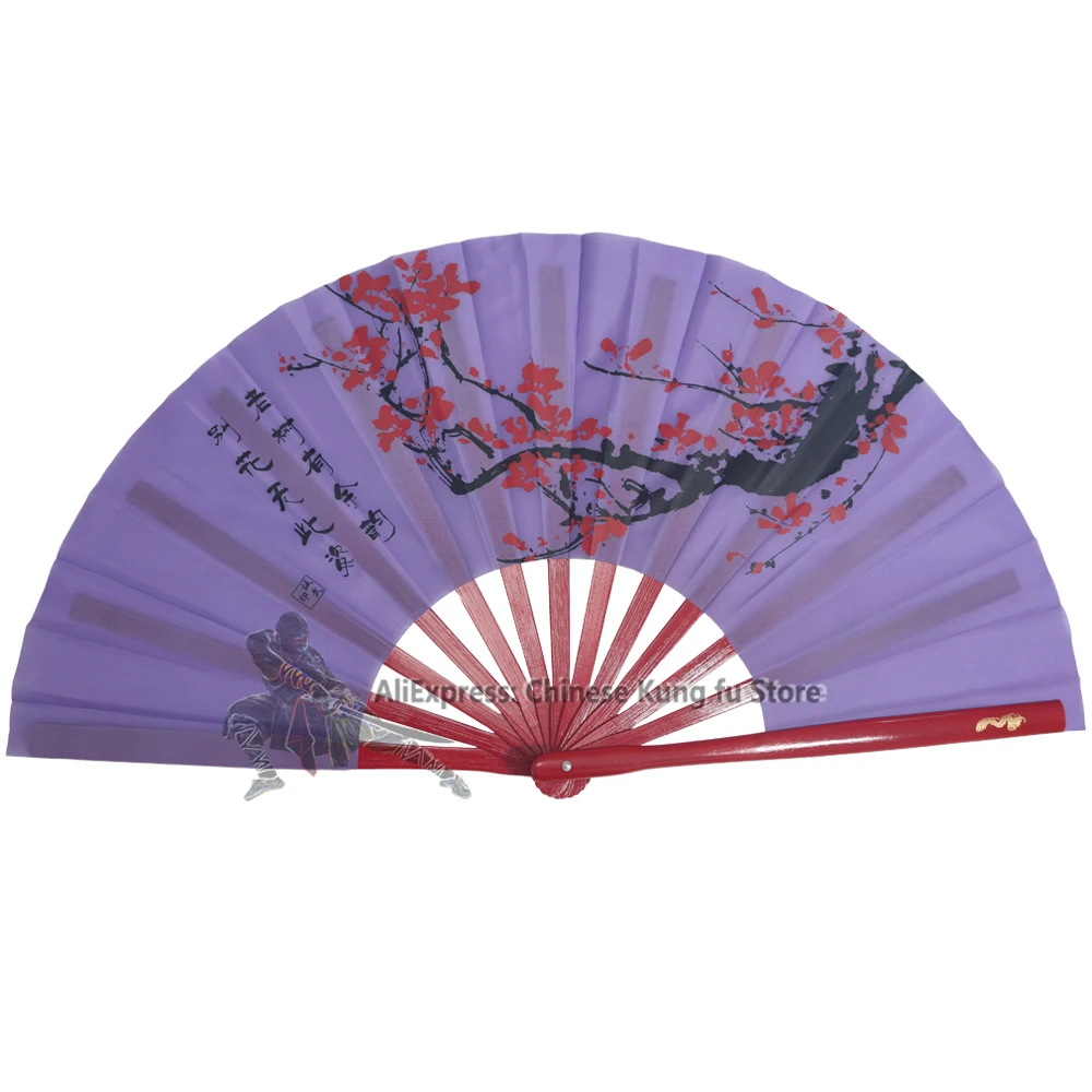 High Quality Bamboo Tai chi Fans Chinese Kung fu Fan Dancing Wushu Martial arts Fans Durable