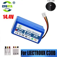 High Capacity Original Battery for LIECTROUX C30B Robot Vacuum Cleaner, 12800mAh, Lithium Cell, 1pc/pack