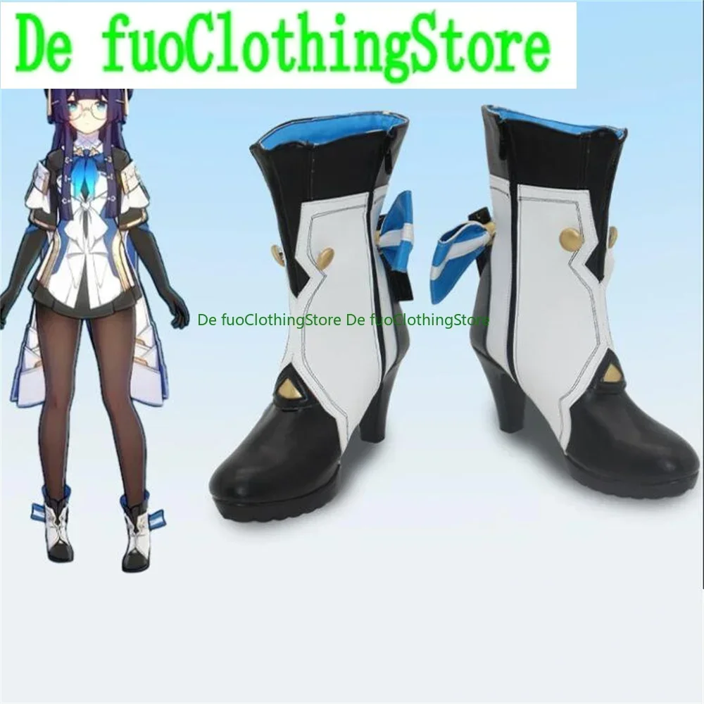 

Pela Honkai Impact Honkai: Star Rail Обувь для косплея Сапоги Игра Аниме Хэллоуин Рождество DefuoClothing Магазин обуви