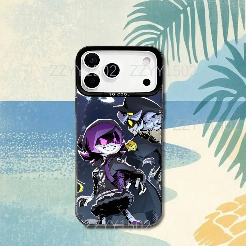 M-MurderS D-Drones UZI Funda de teléfono para iPhone 17,16,15,14,13,12,X,8,Pro,Max,Plus,SE4,Air,Mini HD Negro IMD Mate