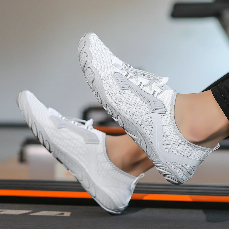 

Мужская модная легкая обувь для каньонинга, уличные износостойкие водонепроницаемые треккинговые мужские противоизносные кроссовки для кемпинга