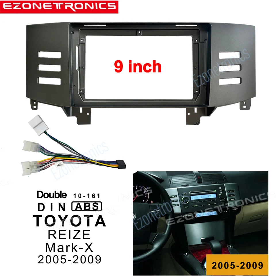 

Автомагнитола 1-2Din, 9 дюймов, для Toyota REIZE Mark-X 2005-09