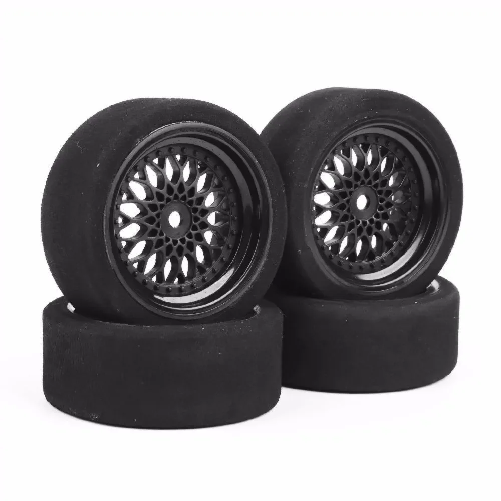 4pcs/2pcs wltoys 144001 124019 124017 A959 parts on road foam tyres 62MM wheel fit 12MM hex for 1/16 1/14 1/12 RC cars