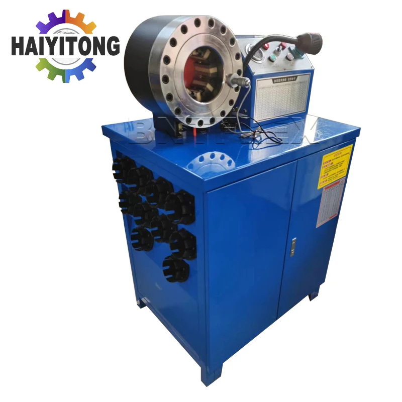 

Standing sleeve machine Steel tube shrinking machine round tube press Rubber Hose Crimping Machine automatic