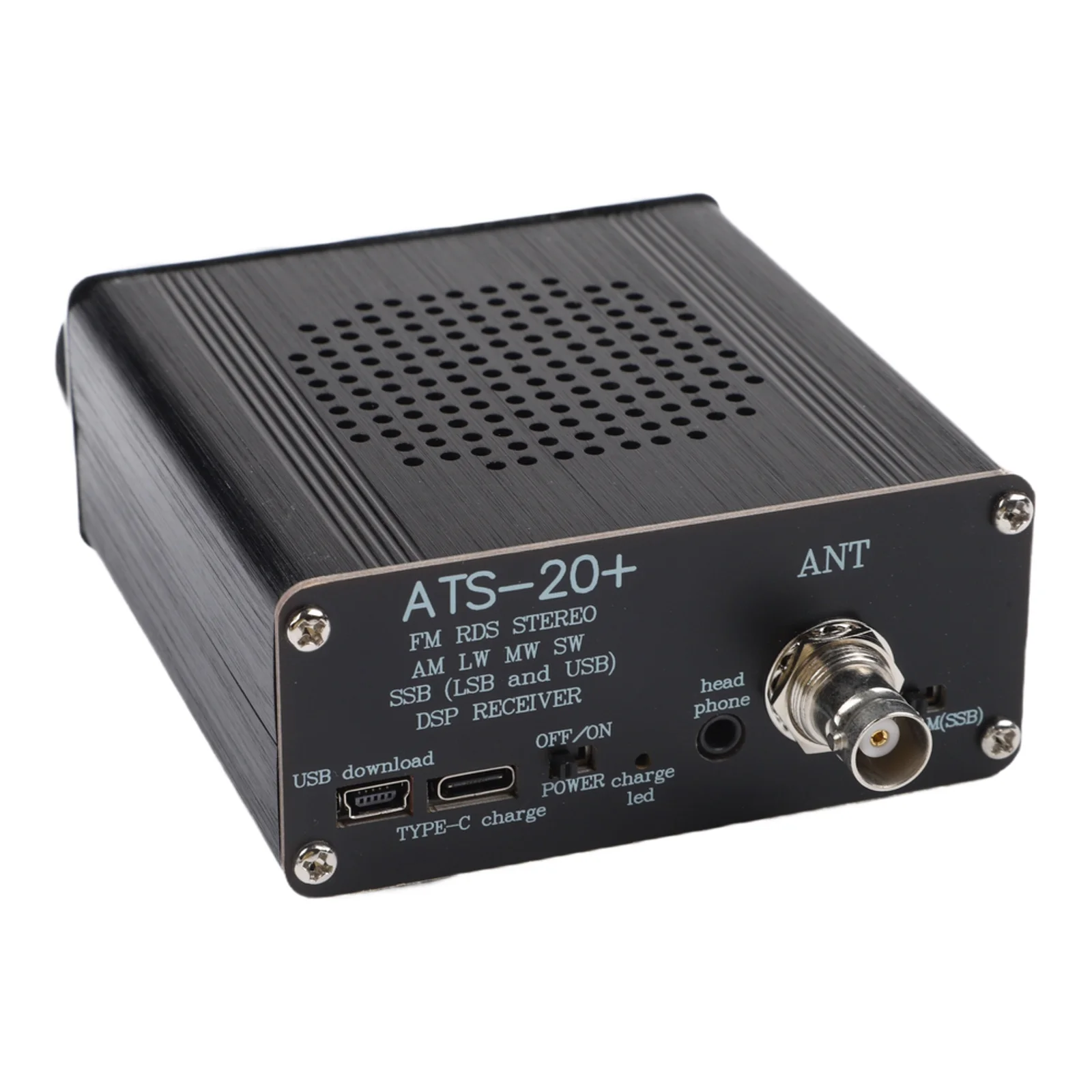 ATS20+ Plus ATS20 V2 SI4732 Radio Receiver For DSP with FM AM SSB Bands and Pre Configured 22 Radio Bands Support