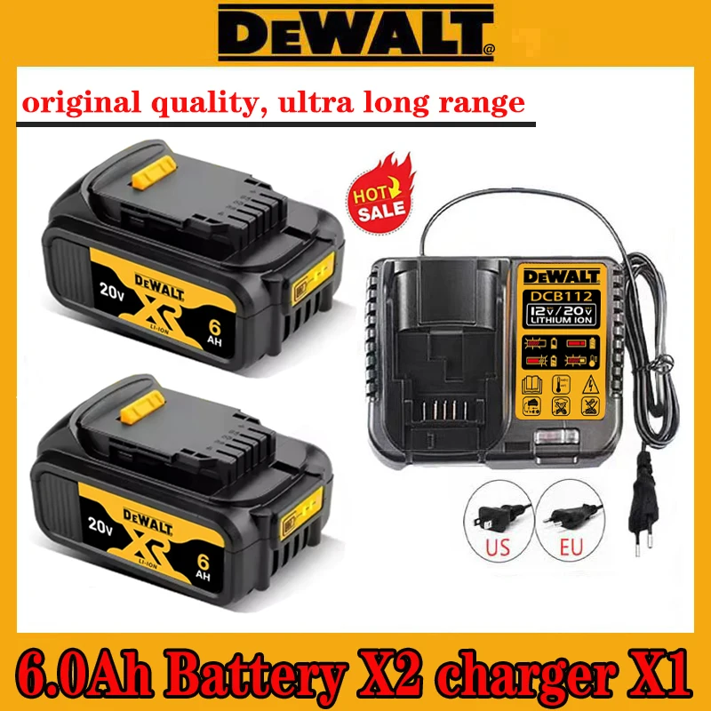 

Dewalt 100% Original Lithium-ionen Akku, Qualitätssicherung, Lange Lebensdauer Ersatz DCB202 DCB203 DCB205 DCB609 DCB209 DCB612