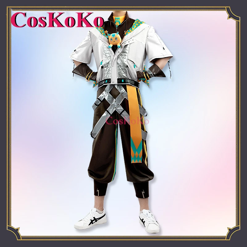 【Customized】CosKoKo Usami Rito Cosplay Anime VTuber Costume Fashion Handsome Uniforms Halloween Party Role Play Clothing S-XXL