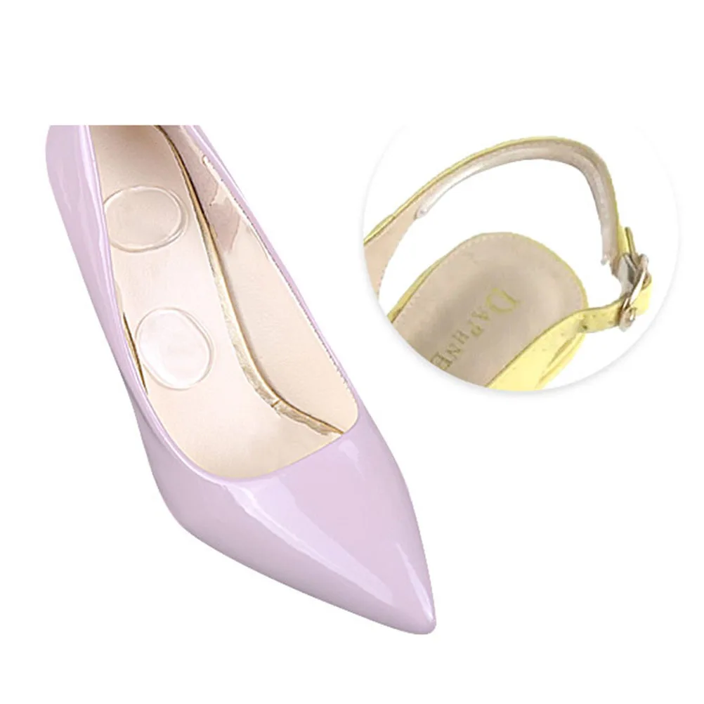 

3Pcs Transparent Gel Heel Spur Pads Washable Insoles for Comfortable Walking and Pain Relief Heel Cushion Gel Insoles