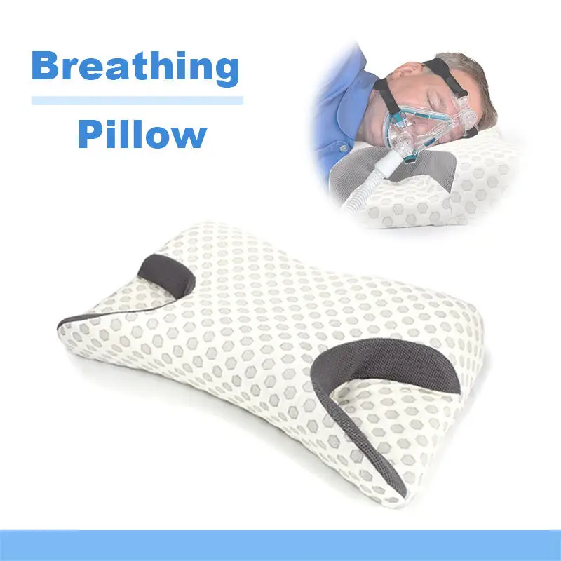 CPAP Pillow for Sleeping Ergonomic Cervical Pillow for Neck and Shoulder Pain Relief Orthopedic Support Pillow for Side Sleepers