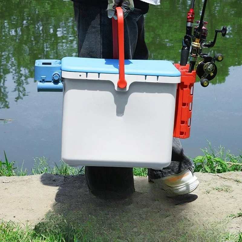 

Ultra-light fishing bucket, multi-functional thickened fishing box