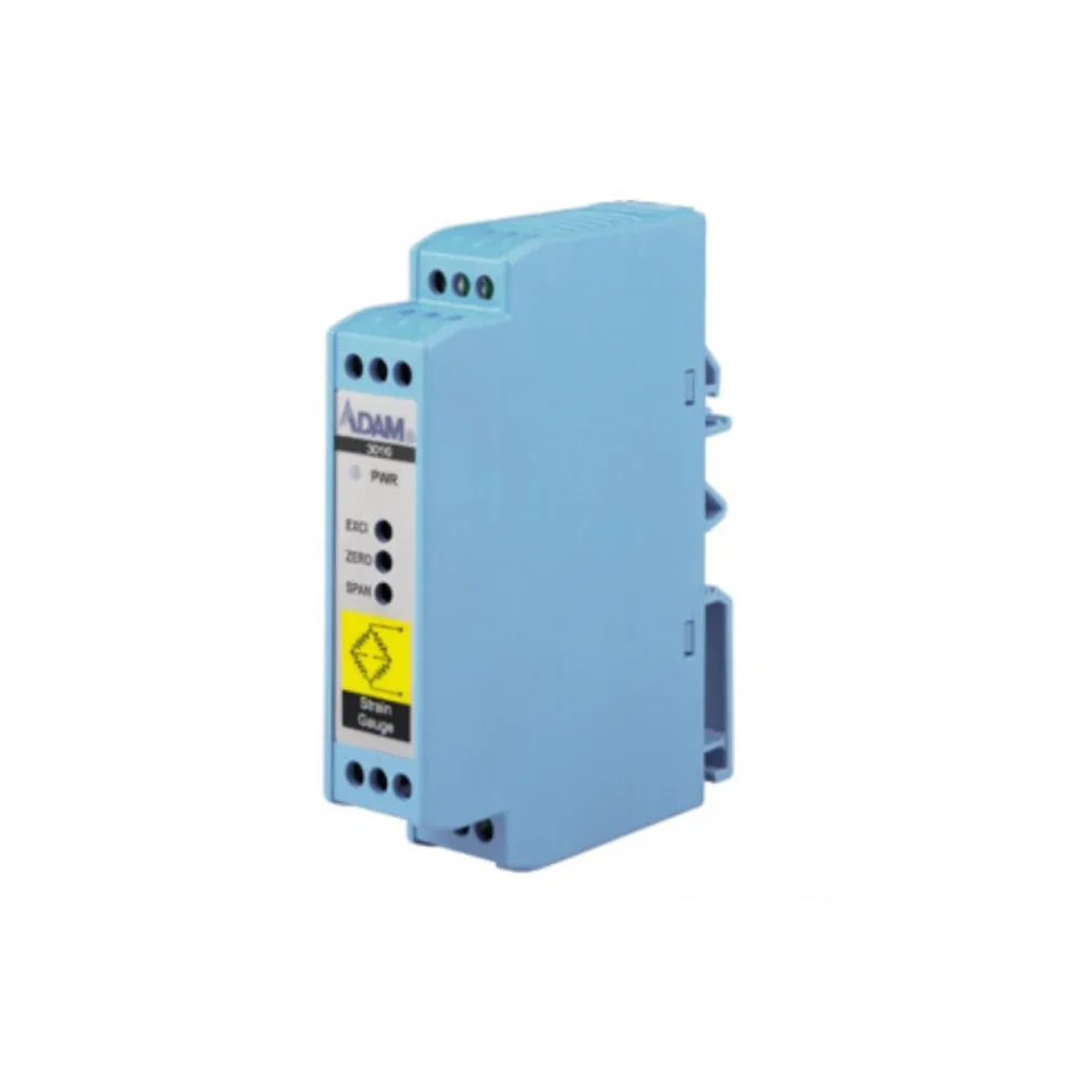 Advantech ADAM-3016 Isolated Strain Gauge Input DIN-rail Mountable Signal Conditioning Modules