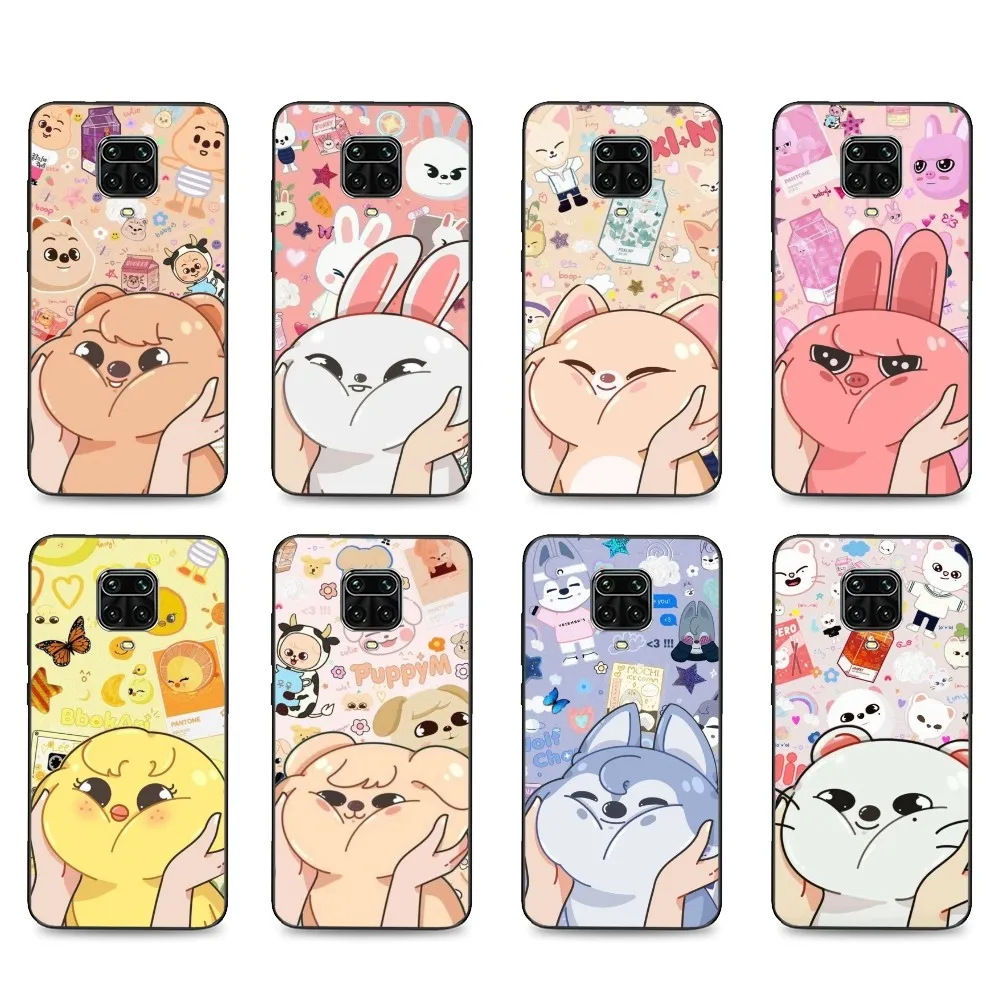 Cute S-Stray K-Kids Phone Case For Xiaomi Mi 5X 8 9 10 11 12 Lite Pro 10T PocoX3pro PocoM3 Note 10 Pro Lite