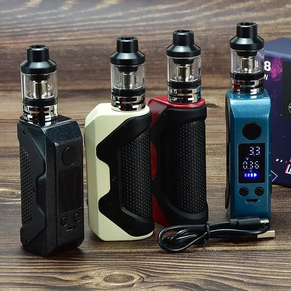 

120W Box Mod Kit OLED Screen Electronic Cigarette Vaporizer Pen 2200mah Battery 2.5ml Atomizer fit taifun kayfun x rta