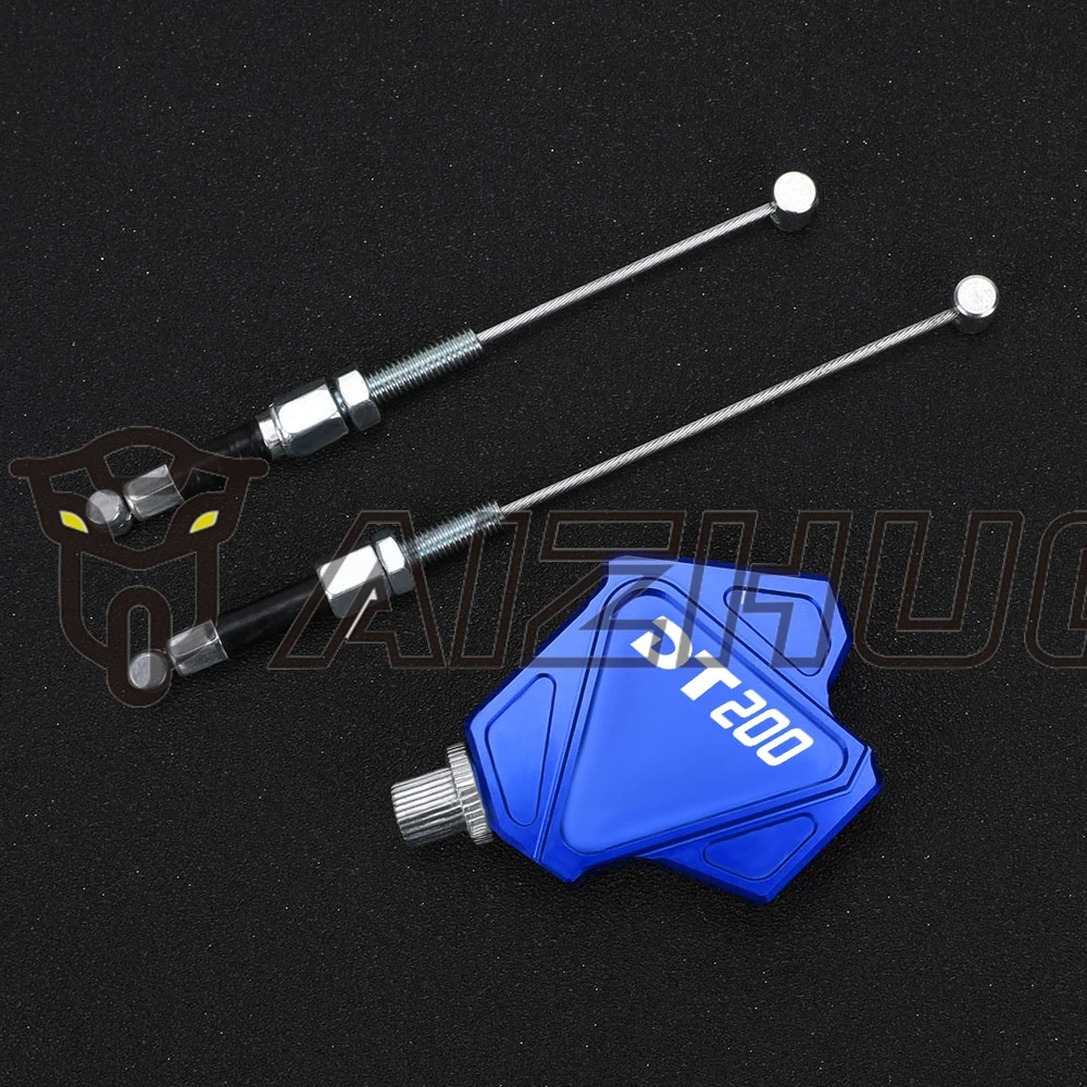 

Для YAMAHA DT200 DT 200 1988 1989 1990 1991 1992 1993 1994 мотоциклетный трюк, рычаг сцепления, легко тянущий трос, аксессуары для системы