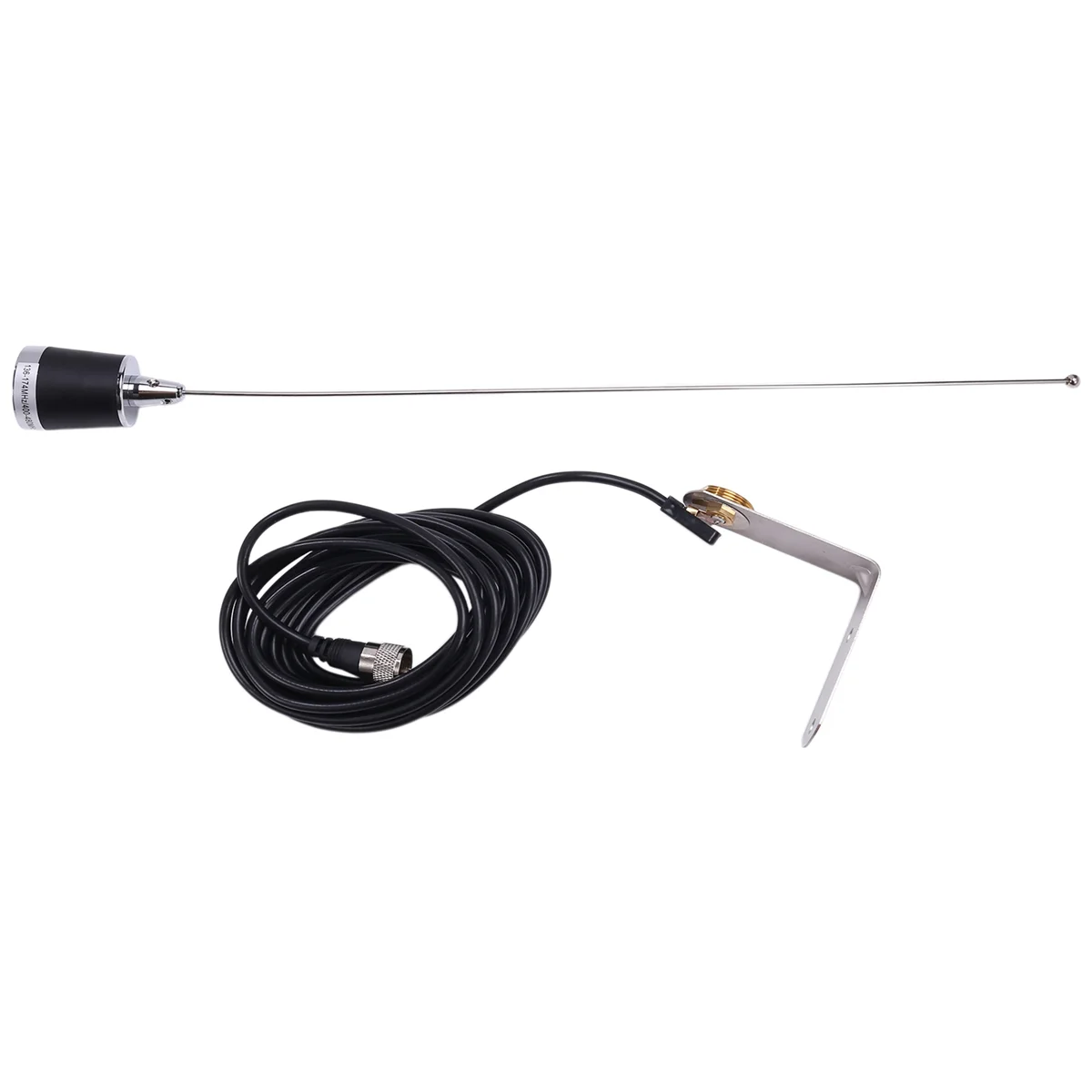 Car NMO Antenna VHF UHF 144/430MHz Dual Band High Gain Antenna with RG58 Feeder Cable Car Intercom Antenna