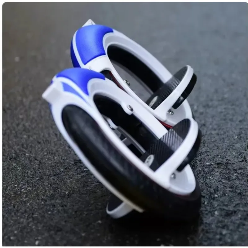 X12 Hotwheel Split Track Roller Skate, Non-Inflatable PU Silent Portable Travel Skateboard for Outdoor Sports