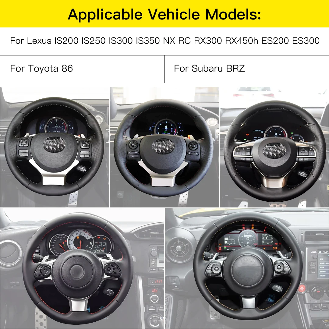 MC Carbon Fiber Aluminum Alloy Magnetic Paddle Shifter for Toyota 86 Subaru BRZ Lexus IS200 IS250  RX300 RX450h ES200 ES300