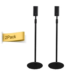 2Pcs Speaker Stand for Samsung Q30B 9500S Q900A JBL Speaker Sound Bar 80-150cm Adjustable Speaker Floor Stand Bracket Holder