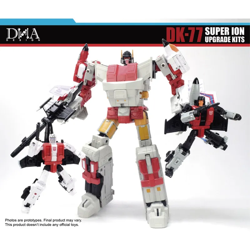 DNA DESIGN DK-77 Upgrade Kits for Transformation Superion Super Ion  Action Figure Accessories Upgrade Parts Fans Peripheral Kit