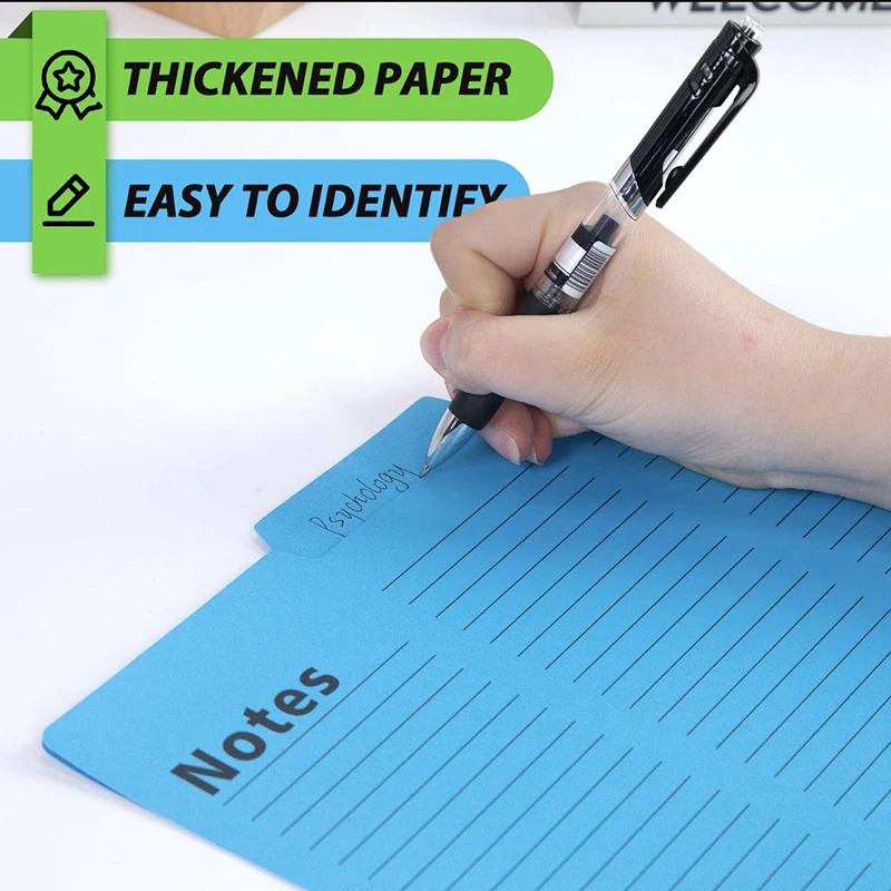 Color Folder 16pcs Office Data Sorting Book A4 Paper Folder