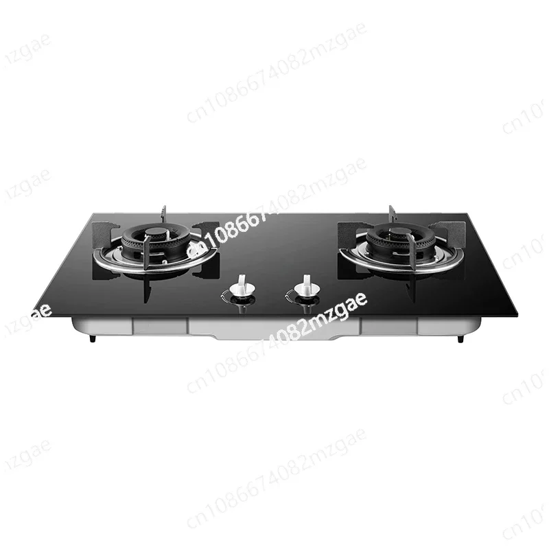 Gas Stove 7B19K Embedded 4.2KW Triple Three-dimensional Oxygen Supply Dual Stove Tempered Glass Flameout Protection