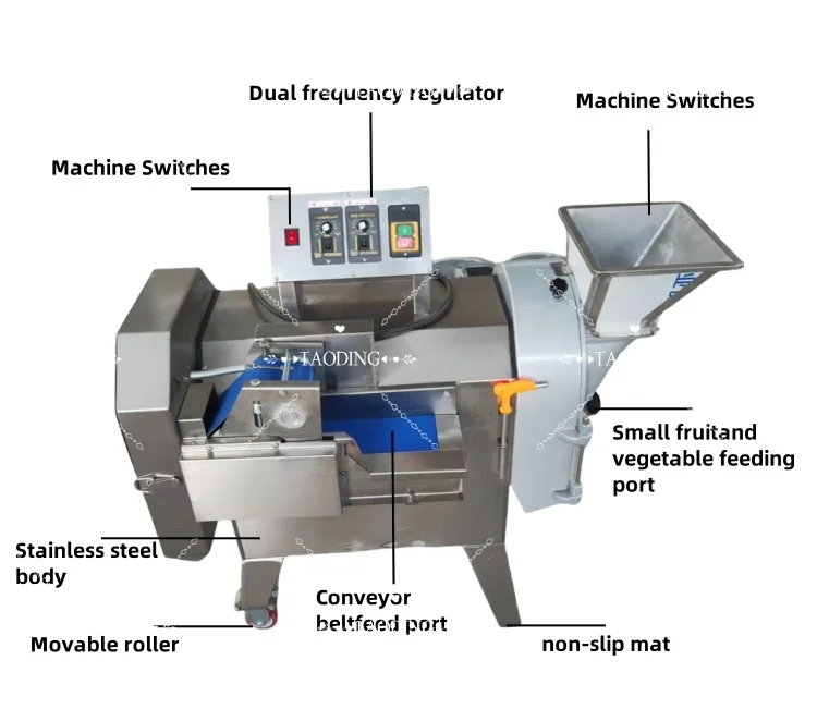 

Automatic Cassava Cutting and Dicing Machine Automatic Potato Dicer Machine Machine for Dicing Root Vegetable