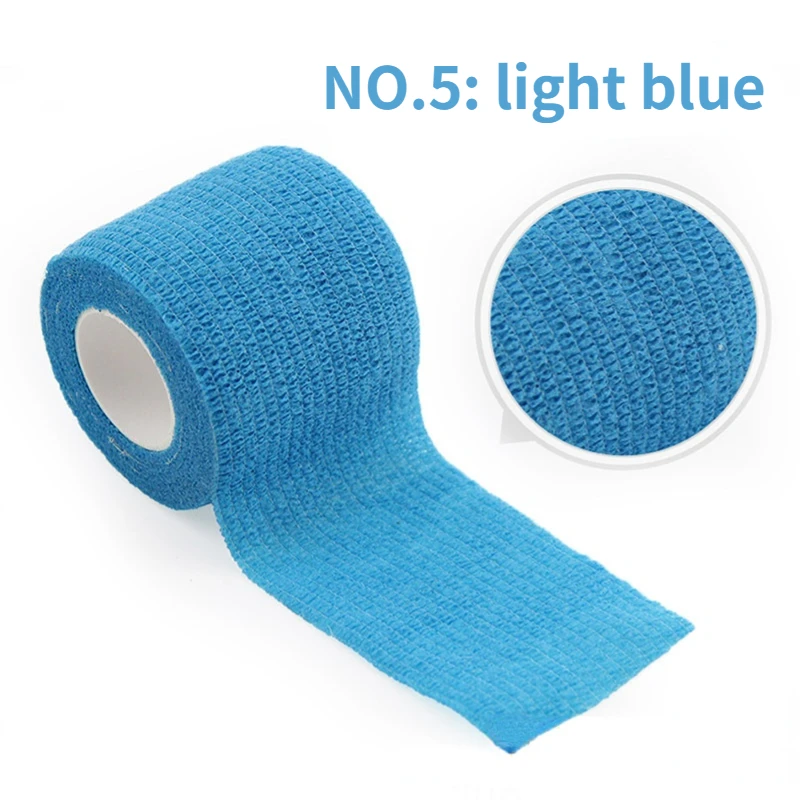 Sport Bandage Elastische Hansaplast Selbst Klebeband Schützen Handgelenk Palm Finger Arm Schulter Knie Knöchel Haustiere Bein Tattoo Sicherheit – Detail 11