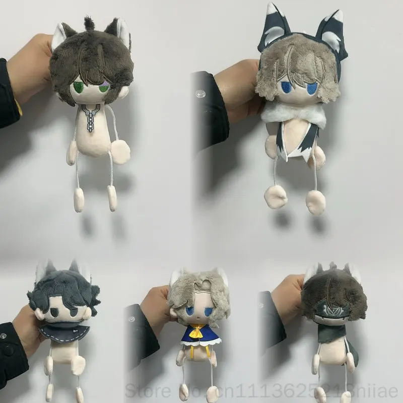 

Original Identity V Fanmade Plush Pendant Seer Wolf Ears Mini Stuffed Doll Keychain Cute Anime Plush Toy For Game Fans