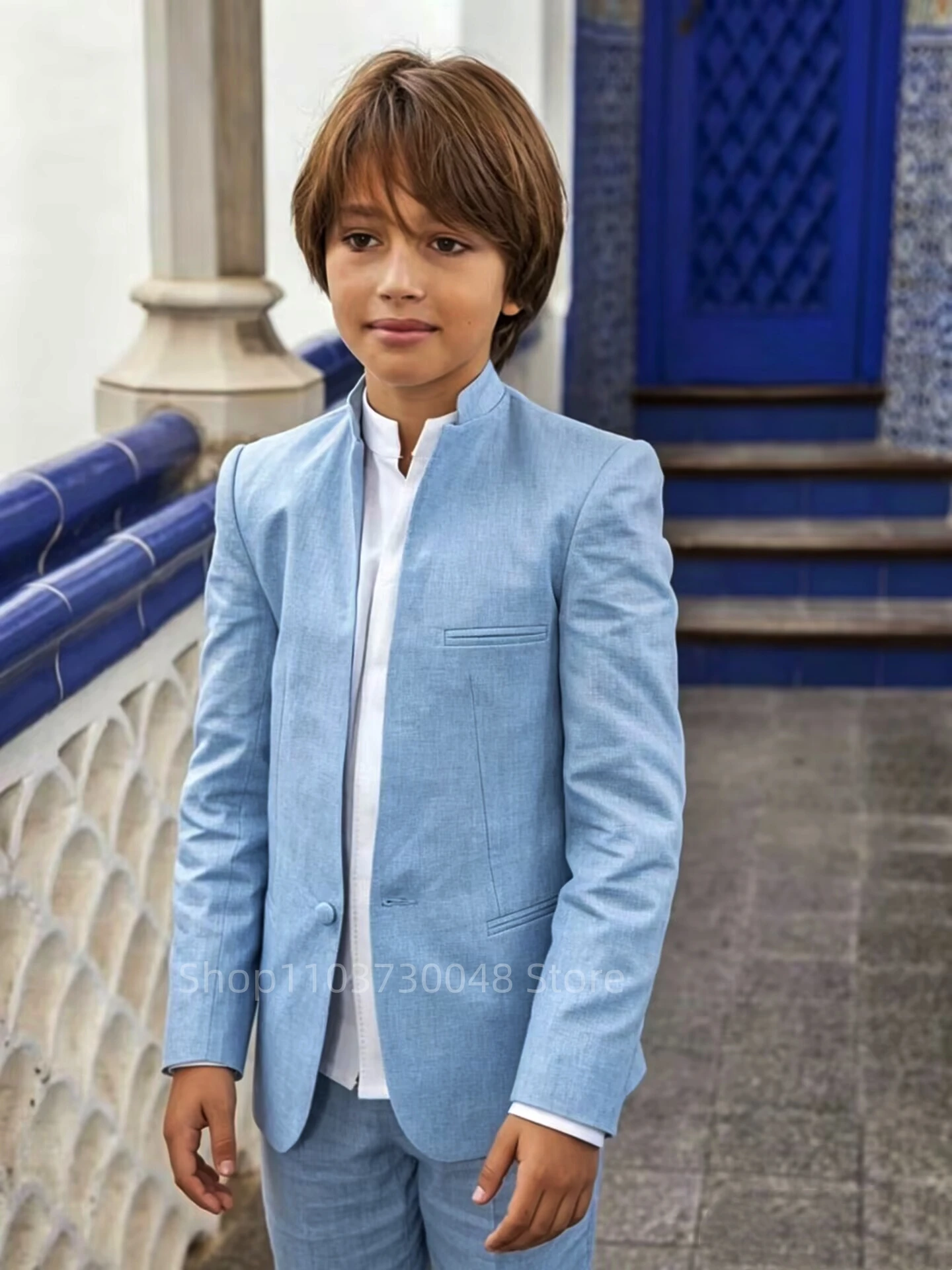 Kids Outdoor Wear - طقم بدلة للأولاد من قطعتين باللون