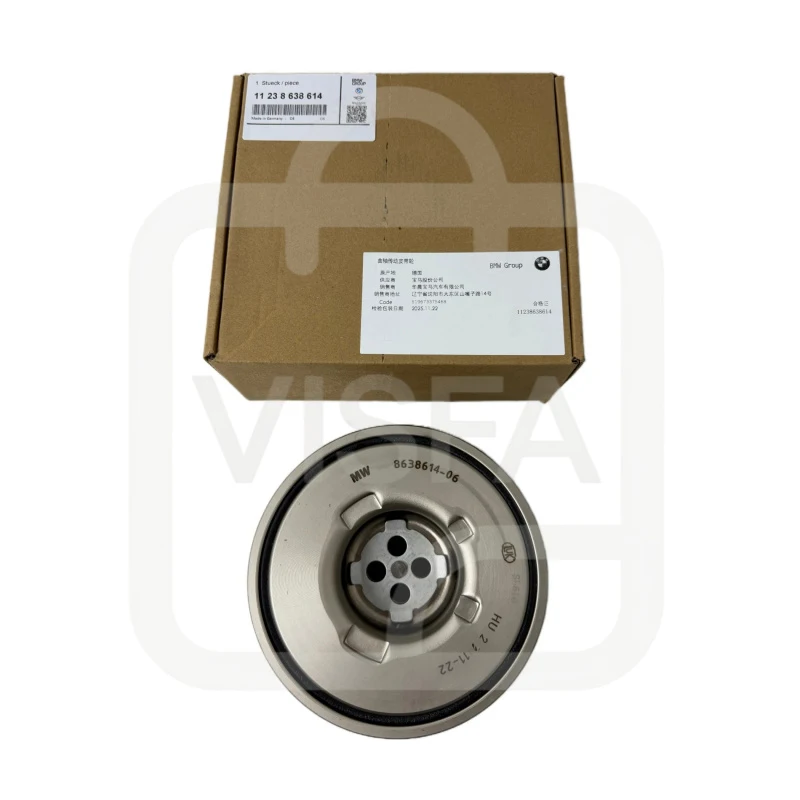 NEW OEM 8638614 11238638614 Crank Pulley Vibration Dampner Balancer for BMW Mini Cooper B36 B38 B32 F56 F55 F54 F57 F60